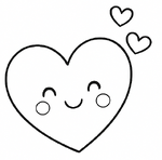 smiling heart